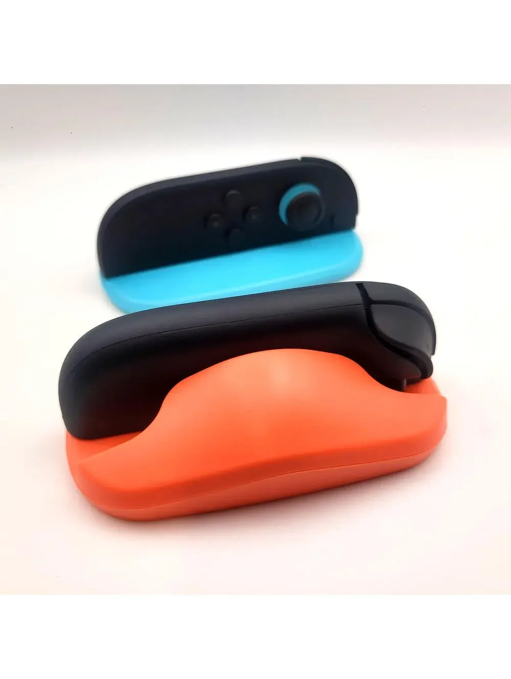 Blue & Red Nintendo Switch 2 Games Compatible JoyCon Controllers Mouse Grips